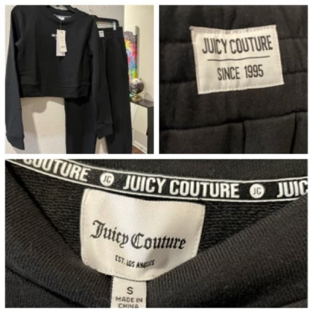 Juicy Couture sweats 2pc set - Picture 2 of 8